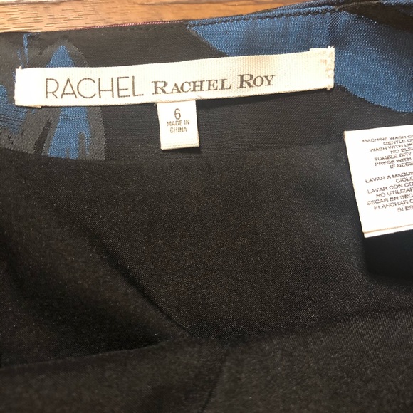 Rachel Roy Pleated Floral Mini Skirt w/ POCKETS 6 - Picture 6 of 8